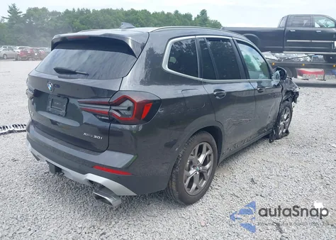 2024 BMW X3 xDrive30I z USA, uszkodzony, nr VIN WBX57DP06RN282792